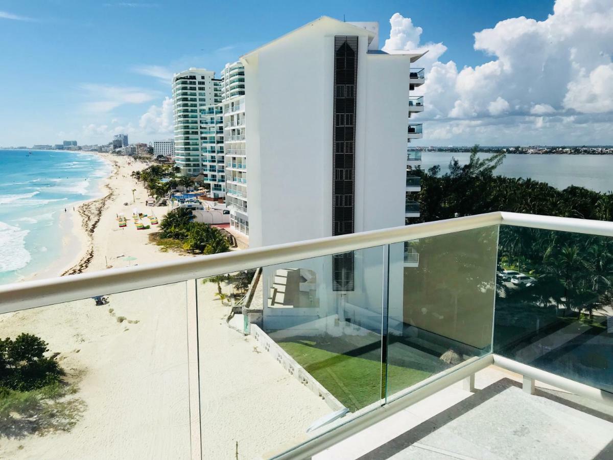 Stunning! 2 Bdrm Beach/Oceanfront Condo On Cancun Beach - Hotel Zone Exterior foto